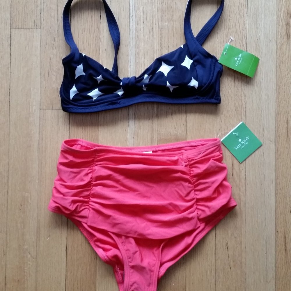 (nwt) Kate Spade Retro Bikini